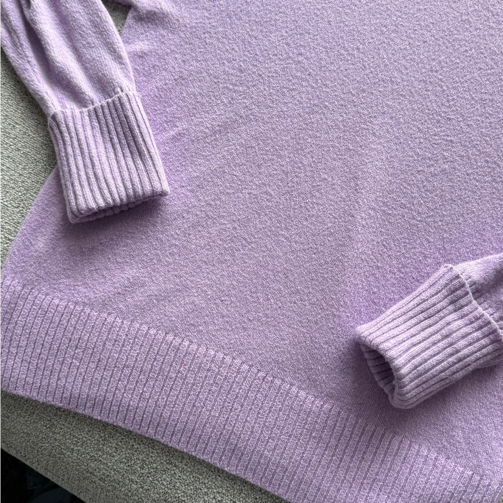 Old Navy Lilac Turtleneck Sweater - Picture 4 of 5